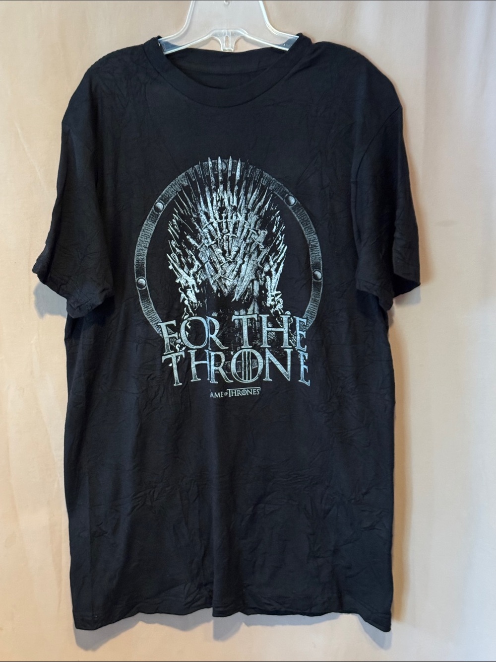 Game of Thrones Black Logo Tee
